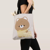 Tote Bag Ours Brown mignon (De près)