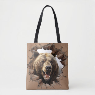 Tote Bag Ours Brun