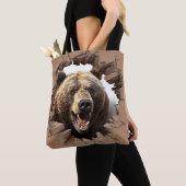 Tote Bag Ours Brun (De près)