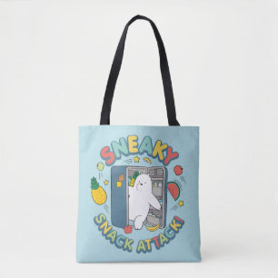 Tote Bag Ours De Glace - Attaque Snack Sneaky!