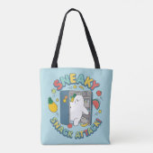 Tote Bag Ours De Glace - Attaque Snack Sneaky! (Dos)
