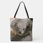 Tote Bag Ours De Koala Accroché Dans L'Arbre (Dos)
