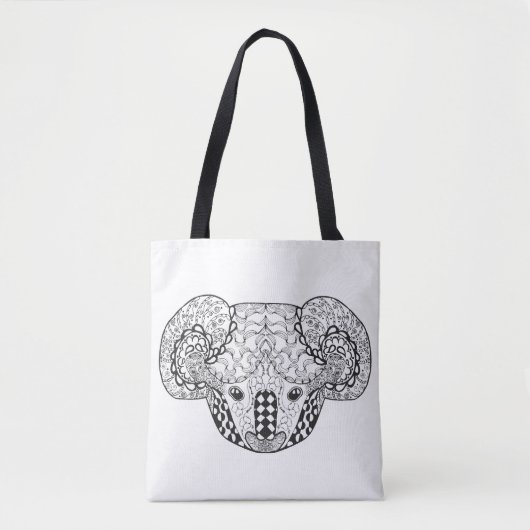 Tote Bag Ours de koala inspiré 2 (Devant)