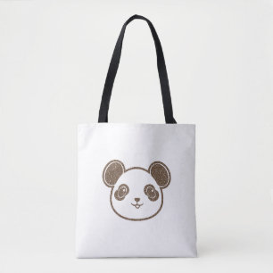 Tote Bag Ours de panda en détresse