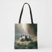 Tote Bag Ours De Panda Sous Le Soleil (Devant)