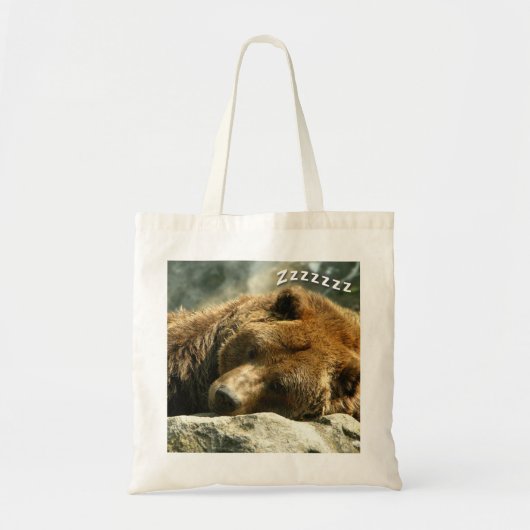 Tote Bag Ours de temps de saut (Devant)