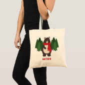 Tote Bag Ours des Bois (Devant (produit))