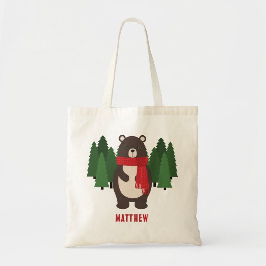 Tote Bag Ours des Bois (Devant)
