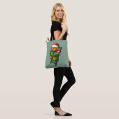 Tote Bag Ours en peluche de Noël (Sur le modèle)