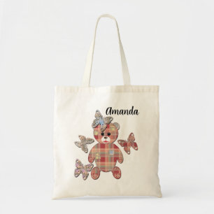 Tote Bag ours en peluche, ours en peluche