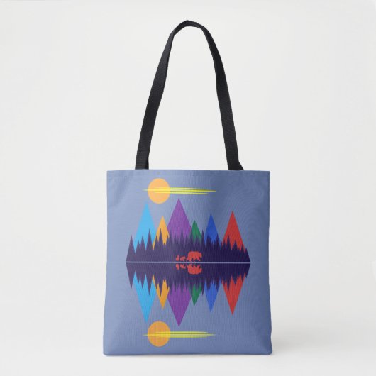 Tote Bag Ours et oursons (Devant)