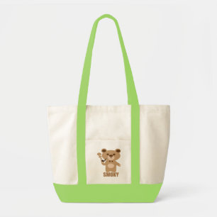 Tote Bag ours fumé
