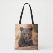 Tote Bag Ours gris CUB (Devant)