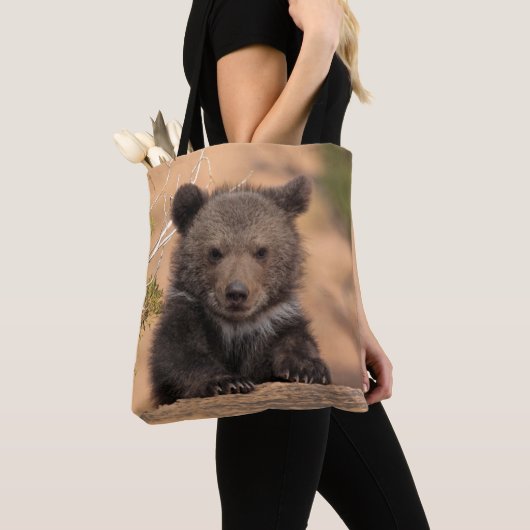 Tote Bag Ours gris CUB (De près)