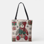 Tote Bag Ours joyeux (Dos)