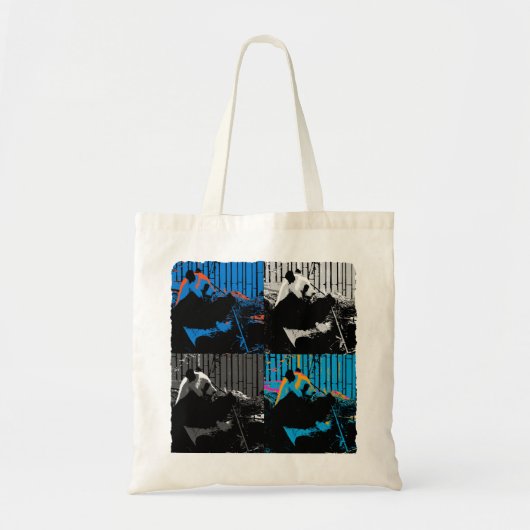 Tote Bag Ours Panda Dessin Moderne Multi-panneaux (Devant)