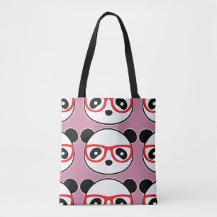 Tote Bag Ours panda Fourre-tout de bande dessinée