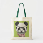 Tote Bag Ours panda prêt d'hiver (Devant)