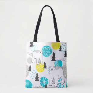 Tote Bag Ours polaire