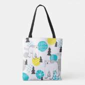 Tote Bag Ours polaire (Dos)