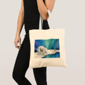 Tote Bag Ours polaire Aurora (Devant (produit))
