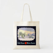 Tote Bag Ours Polaire - Mama Nez Meilleur (Devant)