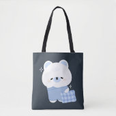 Tote Bag Ours polaire mignon (Devant)