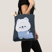 Tote Bag Ours polaire mignon (De près)