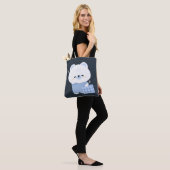 Tote Bag Ours polaire mignon (Sur le modèle)