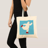 Tote Bag Ours polaire sur glace (Devant (produit))