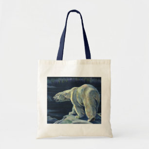Tote Bag Ours polaire vintage, Animaux de la vie marine arc