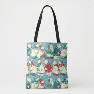 Tote Bag Ours polaires adorables