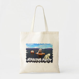 Tote Bag Ours polaires - Sinking Fast