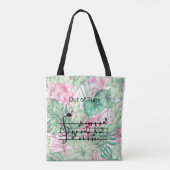 Tote Bag Out of Tune Flamingo (Dos)