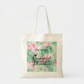 Tote Bag Out of Tune Flamingo (Devant)