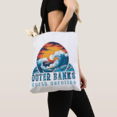 Tote Bag Outer Banks North Carolina Surfing (De près)