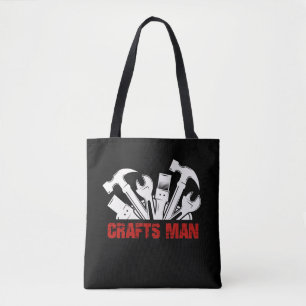 Tote Bag Outils d'artisan Outils de charpentier