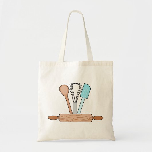 Tote Bag Outils de boulangerie (Devant)