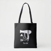Tote Bag Outils de coiffures (Devant)