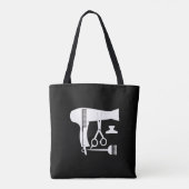 Tote Bag Outils de coiffures (Dos)