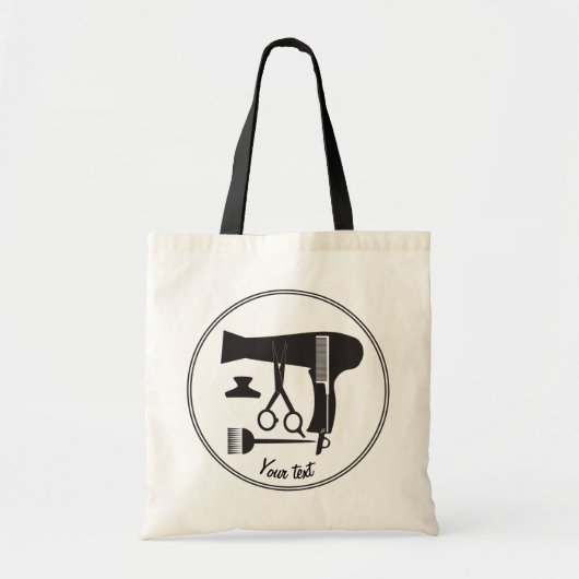 Tote Bag Outils de coiffures (Devant)