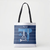 Tote Bag Outils de coiffures (Devant)