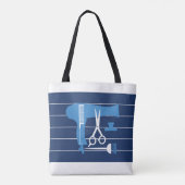 Tote Bag Outils de coiffures (Dos)