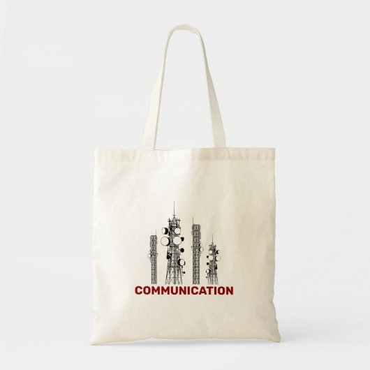Tote Bag Outils de communication (Devant)