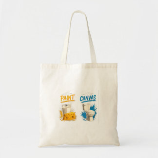 Tote Bag Outils de conception de peinture Drôle d'intoléran