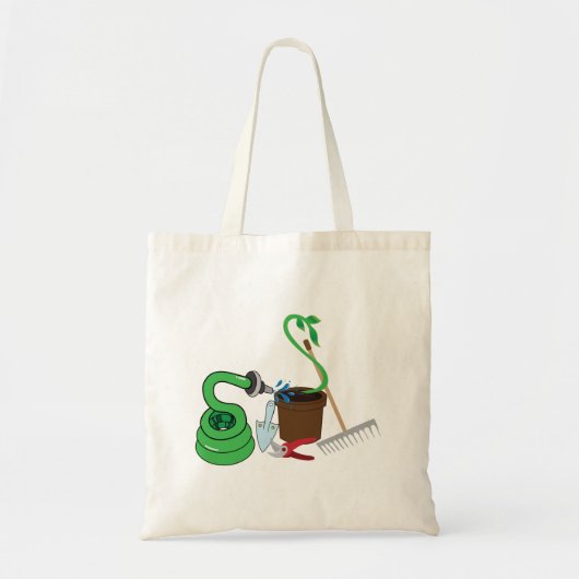Tote Bag Outils de jardin (Devant)