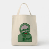 Tote Bag Outlook Bon Vérifier Mon Hood Motto Dessin (Dos)