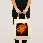 Tote Bag Ouvrez le gerbera (Devant (produit))