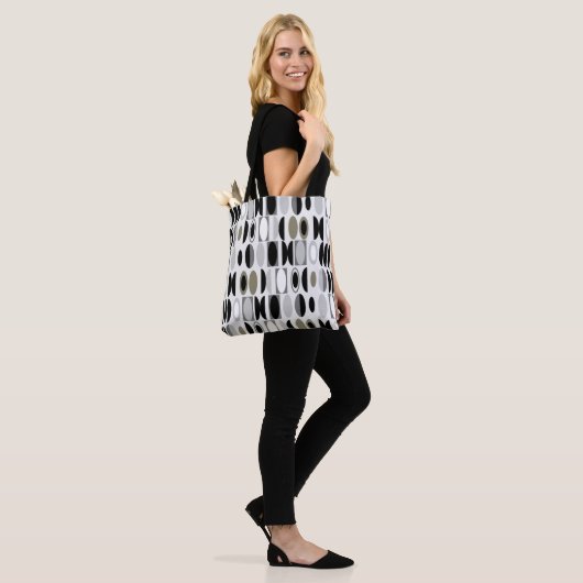 Tote Bag Ovales Art déco (Sur le modèle)