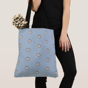 Tote Bag OVERFLOW Blue Fourre-tout conçu par la poète Adiel